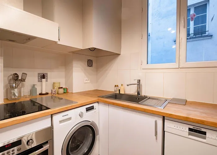 Charming Flat Louvres Opera Daire